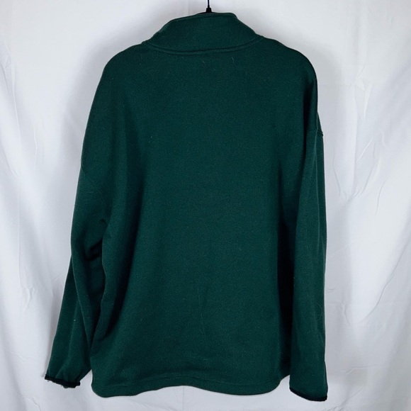 Victoria’s Secret Pink Jacket 1/2 Zip Long Sleeve Fleece Lined Oversize Pullover - Picture 11 of 13